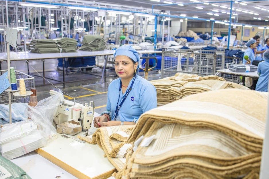 A modern, efficient manufacturing facility with automated machinery.